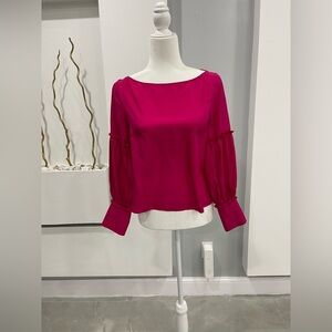 Club Monaco Vibrant Pink Blouse